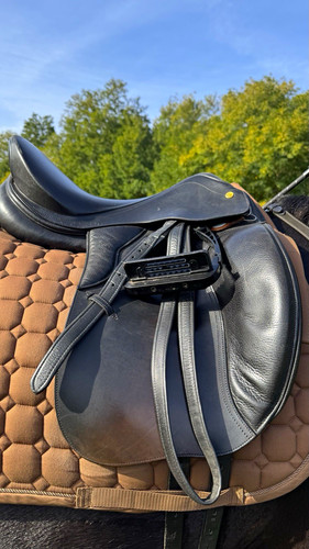 Englischer reitsattel schwarz - englischer,